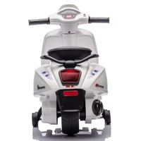 Moto électrique pour enfants VESPA sous licence, mini moto pour bébé, moto à batterie pour enfants de 3 à 8 ans