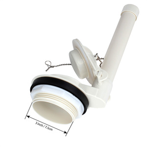 Válvula de descarga para inodoro Aojiele de 3 pulgadas con anillo de sellado y tornillos para piezas de repuesto del tanque del inodoro - Product Image 3