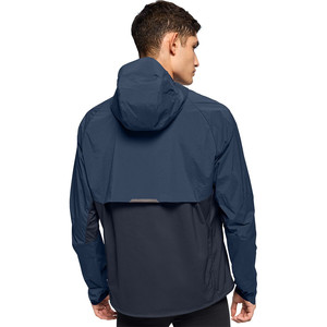 Low MOQ Regular Fit Durable Nylon Stretch Fabric <strong>Packable</strong> Lightweight Running <strong>Jacket</strong> - Product Image 5