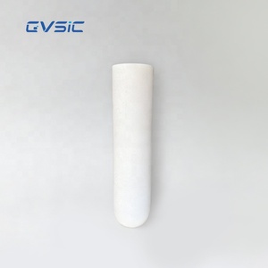 Tube en céramique d'alumine Al2O3 <span class=keywords><strong>de</strong></span> grand diamètre durable, disponible en stock, diamètre 150 mm - Product Image 1