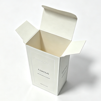 Boîtes de parfum vides en papier personnalisées de luxe avec logo, 30 ml, 50 ml, 100 ml, emballage en carton tendance en gros pour flacons de parfum et cosmétiques