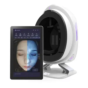AISIA mesin analisis kulit cermin pintar 3D, pemindai wajah penganalisa kulit analisis wajah 3D 2024