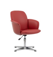 Fauteuil de bureau exécutif haut de gamme en cuir, base en alliage d'aluminium, mousse haute résilience, pivotant moderne et personnalisable pour bureau à domicile, directement de l'usine.