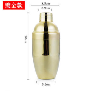 Shaker à martini de qualité professionnelle en acier inoxydable pour les bars à domicile et les barmen - Product Image 4