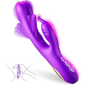 Original Factory Wholesale 3in1 Rechargeable 7 Frequencies Flapping <b>Vibrator</b> Sex Toys for Woman Dildo G-spot <b>Vibration</b> Adult% - Product Image 1