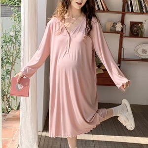slim fit dress slacks Off-Shoulder Sheer Double Skirt Maternity Dress main image 0