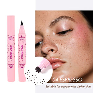 SEITE VINE Natural Freckle Pen Eyeliner Doppelkopf-Bleistift form Wasserdicht auf chemischer Basis Schnellt rocknend Einfach Langlebig auftragen - Product Image 1