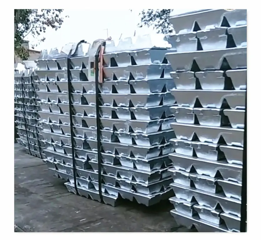 High Quality Zinc Alloy Ingot/ 99.995% High Purity Zinc Ingot Made In China