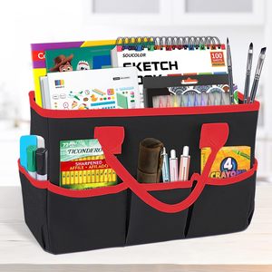 Organisateur de bureau pour artisanat et fournitures artistiques, organiseur de dossiers, sac de rangement pour fournitures artistiques de bureau - Product Image 3