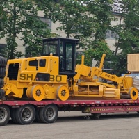 Niveleuse de terrain lourde de 15 tonnes de qualité supérieure chinoise avec moteur de 125 kW à performance stable pour le nivellement universel des terrains