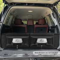 SAN HIMA Tiroir de rangement arrière pour véhicule lourd, pick-up 4x4, SUV, tiroir de rangement pour voiture, tiroir verrouillable, kit complet de bricolage, accessoires