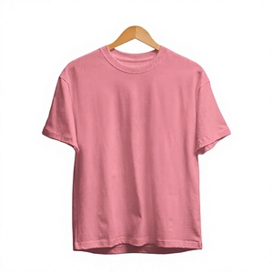 Custom Logo Women's Eco-Friendly <b>T</b>-<b>Shirt</b> 100% Combed Cotton Knitted Round Neck Regular Fit Blank Printed Tee Wholesale - Product Image 1