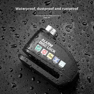 Alarme antivol étanche à batterie pour vélo et moto, frein à disque BG BG-1238, verrouillage par pression - Product Image 4