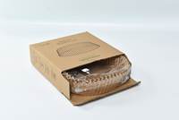 Feuilles de cuisson jetables pour friteuse à air, 50 pièces, en silicone antiadhésif et papier sulfurisé, résistantes à la chaleur pour la cuisson, revêtements de casserole anti-graisse