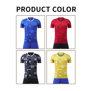 Venta al por mayor profesional caliente uniforme de fútbol de fábrica de secado rápido hombres camiseta de fútbol - Product Image 3