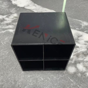 Tốt Nhất Bán Hiện Đại Màu Đen Acrylic Cho Trang Điểm Bàn Chải Và Bút Hiển Thị Hộp Bảng <span class=keywords><strong>Top</strong></span> Thân Thiện Với Môi PMMA Đứng Cho Các Cửa Hàng Bán Lẻ - Product Image 2