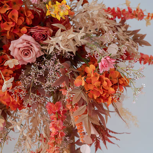 Bébé sexe révéler fête mariées automne Floral centres de table pampa fleur Arrangement mariage décoration toile de fond pour la scène de l'événement - Product Image 5