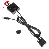TOTINFO Lecteur de codes-barres USB à montage fixe 1MPX 1280*960 CMOS avec garantie de 2 ans, lecture rapide, format A4, alliage d'aluminium noir, en stock