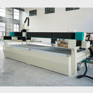 Machine <span class=keywords><strong>de</strong></span> découpe au jet d'eau pour marbre 4000x2000mm, WAMIT 3/5 axes CNC pour matériaux composites et <span class=keywords><strong>verre</strong></span> - Product Image 1
