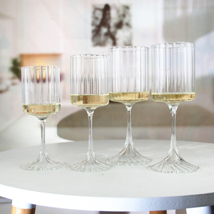 Copas de champán y vino de rayas verticales personalizadas, copas de champán <span class=keywords><strong>Moet</strong></span> Chandon - Product Image 2