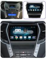 Lecteur DVD stéréo Android 9 pouces pour Hyundai IX45 2012-2017 WIFI GPS Navigation Radio stéréo BT Carplay