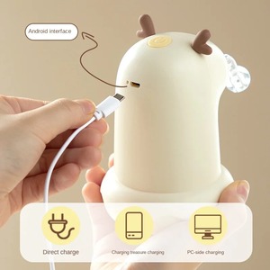 Nouvelle pompe à eau électrique, dispositif intelligent de régulation de la pression d'eau, distributeur d'eau électrique de dessin animé, mini distributeur d'eau entièrement automatique - Product Image 2