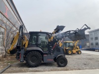 Livraison Gratuite Nouvelle Chargeuse-pelleteuse Diesel 3cx 4cx 4x4 avec Chargeur 2,5 Tonnes 4RM Excavatrice Chargeuse sur Pneus Moteur CE EPA EURO V