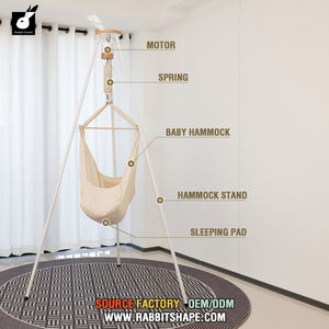 <span class=keywords><strong>Hamaca</strong></span> para Bebé con Soporte Metálico, Soporte Eléctrico Plegable para <span class=keywords><strong>Hamaca</strong></span>, Mueble para Interiores/Exteriores, para Gimnasio - Product Image 5