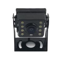 Système universel de surveillance des machines agricoles moniteur à écran partagé de 10.1 pouces avec caméra de recul de voiture à 8 LED