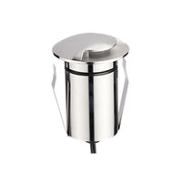 Lampu Taman LED Stainless Steel Kaca Terpasang di Tanah IP67 Tahan Air RGBW dengan CRI Tinggi 90 untuk Pencahayaan Samping/Dinding/Sudut