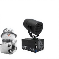Machine à neige mobile Topflashstar 2000W avec télécommande, corps métallique, AC 110-240V pour mariage, Noël, scène, fête