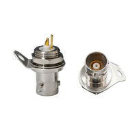 Connecteur coaxial femelle BNC TRB PL75-47 en laiton, fourni par l'usine