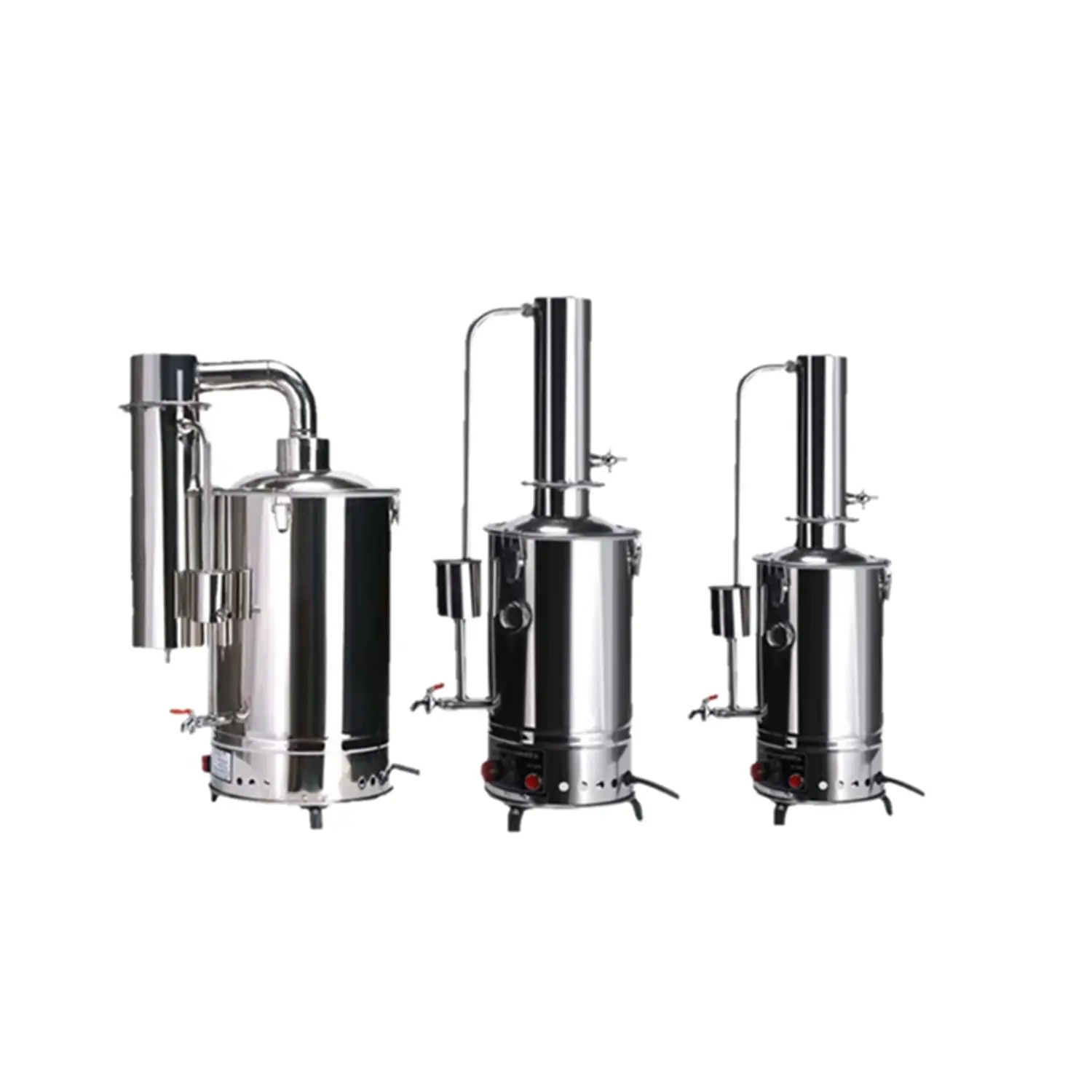 Distilled Water Making Machine 20L Per Hour Water Distiller Stainless Steel For Fragrances Beverage Shops Food Stores