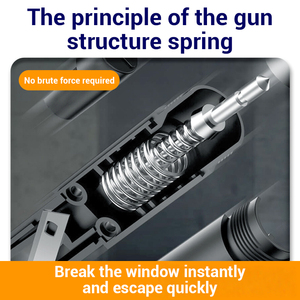 Car Safety Hammer Fast Catapult Break Glass Quick <b>Seat</b> <b>Belt</b> Cutting Car Emergency Tool Car Safety Hammer With <b>Cut</b> Phone Mount - Product Image 4