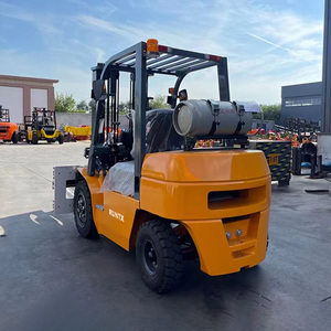 Venta de Montacargas en China para Construcción, Montacargas de Gasolina/GLP de <span class=keywords><strong>4t</strong></span>, Montacargas Industrial con Certificado CE - Product Image 1