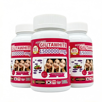 Kapsul S-Acetyl Glutathione Terbaik 15000mg Pil Pemutih Kulit, Meningkatkan Kesehatan Kulit Anti-Penuaan dan Menghilangkan Flek Hitam Suplemen