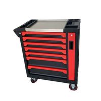 Carrito de Herramientas Metálico de Alta Calidad con 7 Cajones, Juego de Caja de Herramientas para Taller, Carro de Almacenamiento, OEM/OBM, Garantía de 3 Años