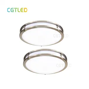 Luz de techo Led seleccionable de 3000K, 4000K, 5000K, lámpara de techo Led montada en superficie, montaje empotrado Led regulable