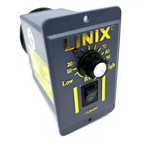 Motor linix zhejiang co. ltd 110V 220V motor de engrenagem CA reversível monofásico YN60/YN70/YN80/YN90/YN100 6 ~ 140W