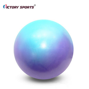 Venta al por mayor personalizado impreso PVC espesar gimnasio <span class=keywords><strong>Pilates</strong></span> equilibrio ejercicio Yoga pelota 65cm - Product Image 2