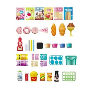 Juego <span class=keywords><strong>de</strong></span> 48 Piezas <span class=keywords><strong>de</strong></span> Juguetes <span class=keywords><strong>de</strong></span> Supermercado, Juego <span class=keywords><strong>de</strong></span> <span class=keywords><strong>Caja</strong></span> <span class=keywords><strong>Registradora</strong></span> para Niños con Estantes, Juego <span class=keywords><strong>de</strong></span> Compras <span class=keywords><strong>de</strong></span> Supermercado para Niños Pequeños - Product Image 5
