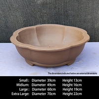 Pot de fleurs en Zisha de Yixing, Chine, en forme de fleur de prunier, écologique, respirant, design traditionnel pour la maison et le jardin