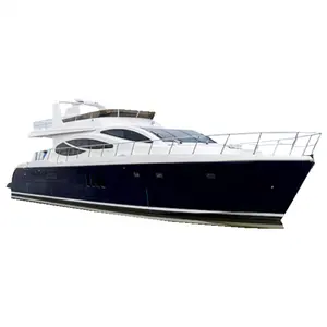 Profession elle Fabrik Fiberglas Yacht 20,11 m Boote Luxus Yacht Top Ausrüstung Dekoration