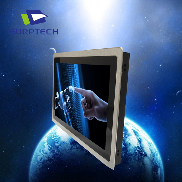 Touch Solutions Custom 15.6 Inch Capacitive  Panel With TFT LCD Screen  Industrial Monitor