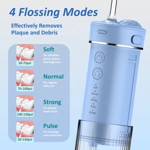 Nouvel Arrivage Hydropulseur Buccal Sans <span class=keywords><strong>Fil</strong></span> Mini avec 4 Modes de Nettoyage, Réservoir Rétractable de 200 ml, IPX7, pour le Nettoyage Quotidien des Dents - Product Image 2