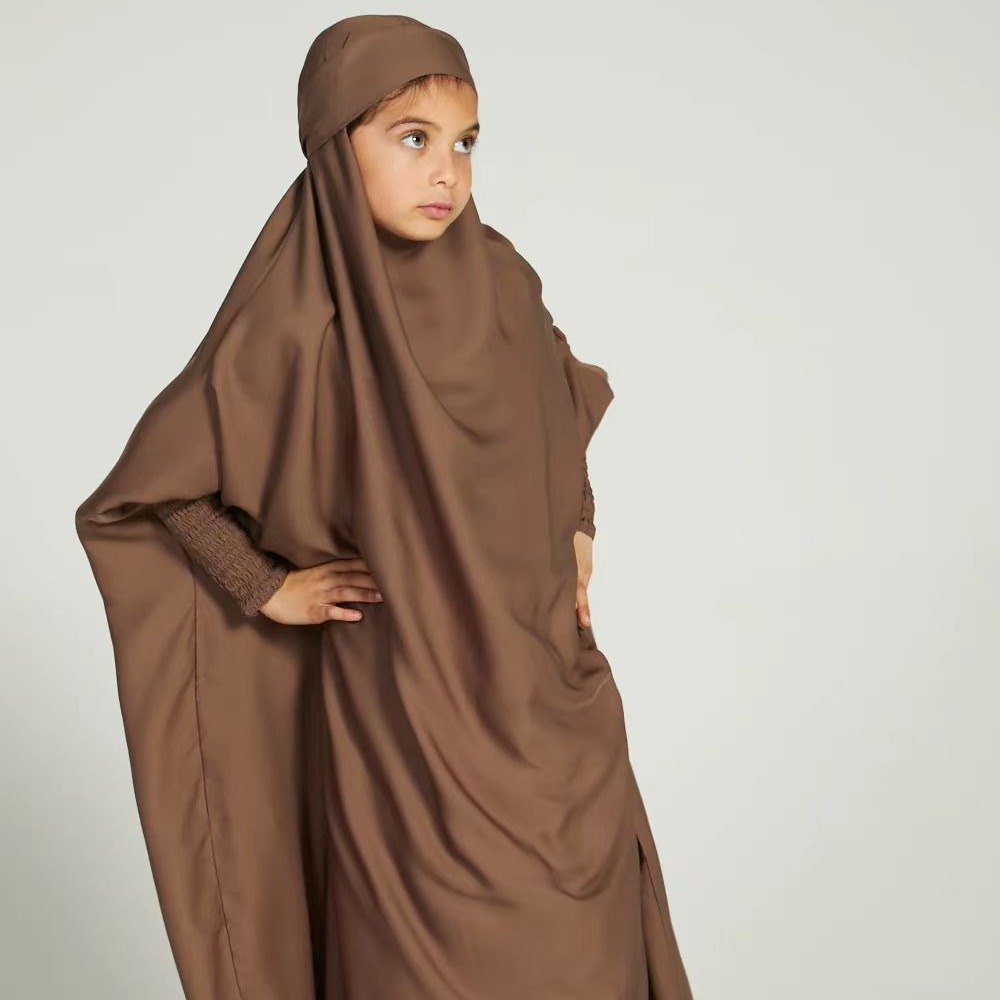 R6 Middle East Ethnic Prayer Dress Children Nida Fabric Modest Hooded Batwing Sleeve Dress Factory Direct Supply Model Khimar| Alibaba.com R6 Middle East Ethnic Prayer Dress Children Nida Fabric Modest Hooded Batwing Sleeve Dress Factory Direct Supply Model Khimar| Alibaba.com