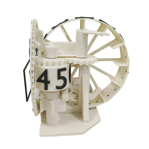 Phong cách trang trí văn phòng nhà độc đáo hiện đại 3D in máy tính để bàn ba trục đồng hồ reloj xoay hiển thị số bảng ba trục đồng hồ - Product Image 6