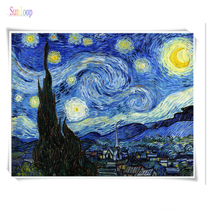 Kit per Pittura Diamante 5D Fai-da-Te di <span class=keywords><strong>Van</strong></span> <span class=keywords><strong>Gogh</strong></span>, Decorazione Casa, Consegna Rapida, Piccolo Ordine Minimo, Arte Diamante Stampata su Plastica - Product Image 1