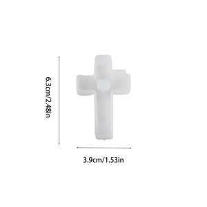 LEQU Juego de moldes de silicona para pendientes con forma de corazón, divertidos y alegres, moldes 3D reutilizables para manualidades de joyería de resina DIY - Product Image 6