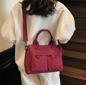 Olive Green Waterproof <b>Tote</b> <b>Bag</b> Large Capacity Shoulder Handbag Crossbody <b>Bag</b> for Travel Daily Use - Product Image 3